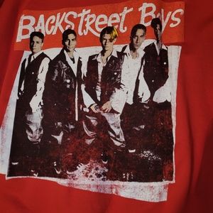 Backstreet boys red tour sweater size 2x
